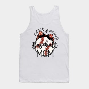 Loud & Proud Baseball Mom Tank Top